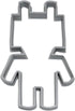 Robot Outline Science Robotics Machine Cookie Cutter Made in USA PR2292
