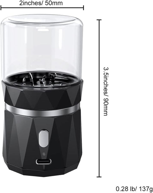 Mini Small Electric Grinder, USB Rechargeable Spice Grinder, Automatic Onion Grinder