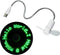 PowerTRC LED Programmable Message Fan with Customized Drawing, USB Powered (Green LED)