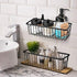 SheeChung Farmhouse Decor Metal Wire Bathroom Storage Organizer Basket Bins - for Cabinets, Shelves, Closets, Vanity