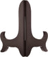 uxcell 7" Easel Plate Holder, Wooden Folding Display Stand for Decorative Picture Frame - Brown