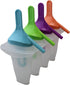 4 Set, Popsicle Molds Ice Pop Maker with Straw Large BPA Free Popsicle Mold Reusable Freezer Pop Maker for Juice Yogurt