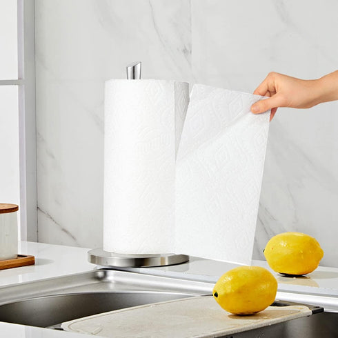 countertop, Paper Towel Holder Free-Standing Kitchen roll Holder for Kitchen Bathroom, Paper Towel Holder Stand
