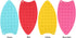 Silicone Iron Hot Protection Rest Pad Mat - Safe Surface Iron Stand Mat for Ironing (Yellow, 27 x 14 x 0.7cm)