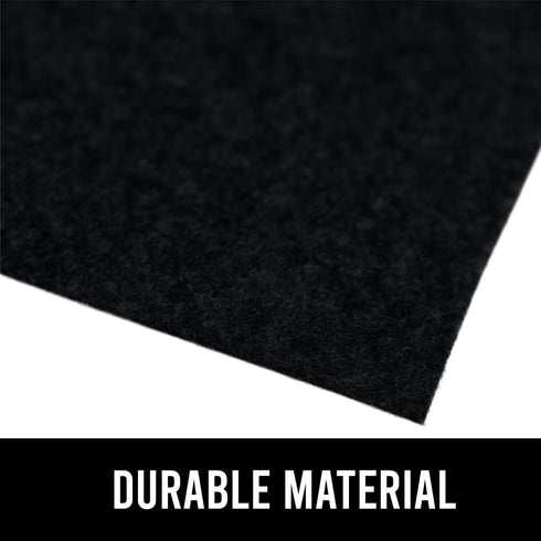 GORILLA GRIP LeakGuard Non-Adhesive Under Sink Mat - Waterproof Quick Dry Shelf Liner for Kitchen Cabinet, 24x24 Black