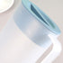 Housoutil Juice Pitcher Carafes, 1.6 Litre Plastic Drink Pitcher with Lid for Cold Beverages