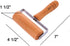Non-Stick Wood Pastry and Pizza Baking Roller Pin for Baking (T-Shape)