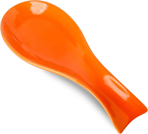 Hasense Spoon Rest for Stove Top, Cooking Spoon Holder for Kitchen Counter, Porcelain Utensil Rest, Modern Decor