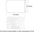 Bags,10x16 Inches 30 Poultry Shrink Wrap Pcs Clear Poultry Heat Shrink Bags Freezer With Zip Ties, Silicone Straw