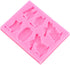Nurse Graduation Themed Silicone Mold for DIY Cake Decoration, Doctor Nurse Grad Hat Fondant Molds, Cupcake Topper,