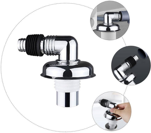 PVC Washing Machine Accessories, Washer Machine Coupler, Fitting Drain Backflow Preventer, Dedicated Floor Drain Cover