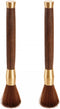 2PCS Coffee Brush, Machine Cleaning Tool with Wood Handle & Natural Soft Bristles for Home Kitchen
