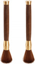 2PCS Coffee Brush, Machine Cleaning Tool with Wood Handle & Natural Soft Bristles for Home Kitchen