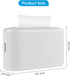 Countertop, Paper Towel Dispenser Multifold Hand Towel Dispenser for Bedroom, Bathroom, Kitchen, Toilet