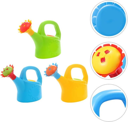 3Pcs Set STOBOK Kids Watering Can, Chicken Watering Cans Bath Toy Kids Gardening Outdoor Toys Water Play for Toddlers