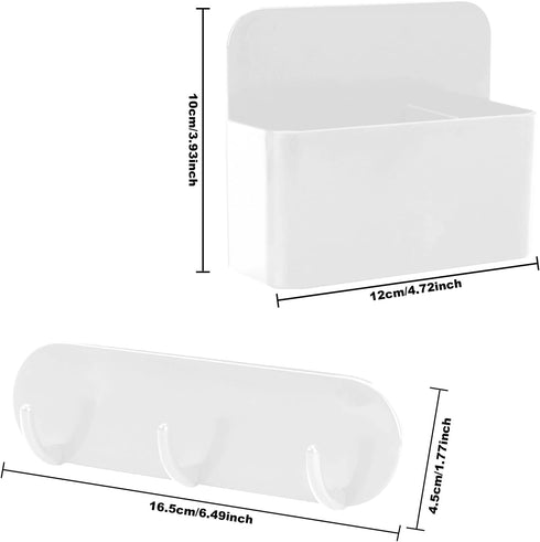 CTTZCKJ 2025- Magnetic Wall-Mounted Toothbrush Holder with Magnetic Hooks for Cruise Cruise Ship Essentials No Drilling