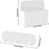 CTTZCKJ 2025- Magnetic Wall-Mounted Toothbrush Holder with Magnetic Hooks for Cruise Cruise Ship Essentials No Drilling