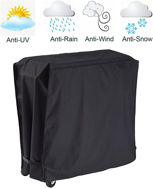 FLR Black Cooler Cover Universal Waterproof Long-lasting Rolling Cooler Patio Cooler Cover Protection for Outdoor