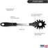 RADA 13" Non-Scratch Pasta Server, Kitchen Utensil for Serving Pasta