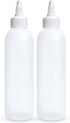 BRIGHTFROM Condiment Squeeze Bottles, 6 OZ Empty Squirt Bottle, Leak Proof -