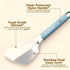 Silicone Mini Spatula with Stainless Steel Inner Core, Flexible Beveled Turner, Heat Resistant Cooking Utensils