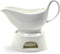Norpro Porcelain Gravy Sauce Boat with Stand and Candle