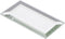 Plymor 1" x 2" Rectangle Beveled Glass Mirror, 3mm Thick, Pack of 12