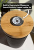 Herb Guard 5 Ounce Airtight Jar with Combo Lock and Built-in Hygrometer