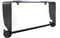 Under Cabinet Paper Towel Holder Wall Mount, Stainless Steel for Large Rolls - Black