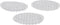 iDesign Plastic Soap Dish, Kitchen Sponge Holder, and Soap Saver - Set of 3, Clear, 0.75” x 3.25” x 4.75”