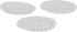iDesign Plastic Soap Dish, Kitchen Sponge Holder, and Soap Saver - Set of 3, Clear, 0.75” x 3.25” x 4.75”