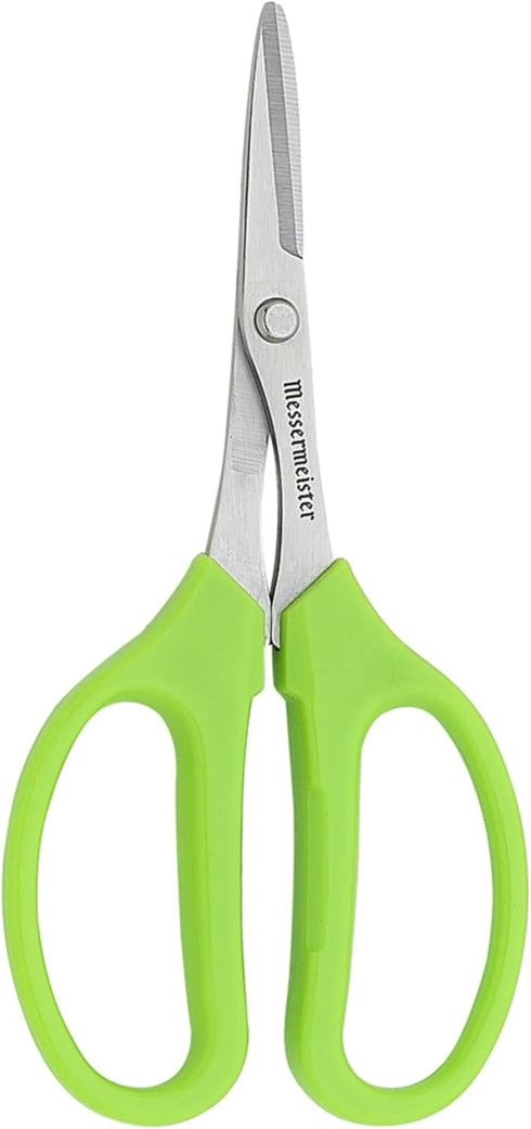 Messermeister 6-Inch Culinary Scissors, Green - All-Purpose Kitchen Scissors with 2Cr13 Stainless Steel & Nylon