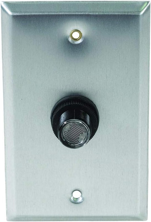TORK ZB124WP Electronic Photocontrol Button with Wall Plate-Advanced LongLife ZeroCross-Instant Response-8A LED Rated-105-305V by Tork