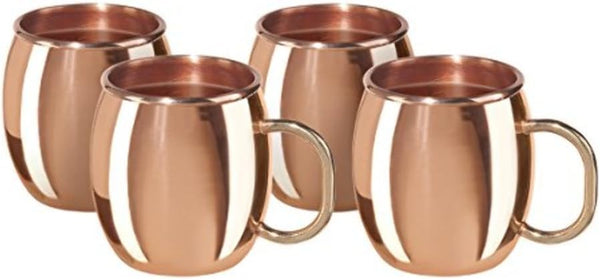 Oggi Copper Moscow Mule Shot Mug - Set of 4