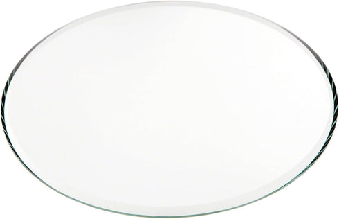 Plymor 5" Round Beveled Glass Mirror Circle, 3mm Thick