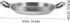 YARNOW Stainless Steel Griddle, Double Handle Hot Pot Kitchen Accessory, Small Cooking Tool