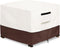 Patio Ottoman Cover,22W x 22D x 18H inch,Waterproof Square Patio Small Side
