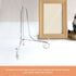 HOMSFOU Table Top Display Stand, Iron Plate Holder Easel for Photo Frame, Decorative Plate, Book, Art