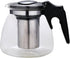 BESTOYARD 33Oz Glass Teapot, Detachable Water Kettle with Infuser for Tea and Iced Coffee Maker