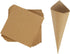 30 Pcs Kraft Paper Confetti Cones, 17x17cm Wedding Confetti Cones