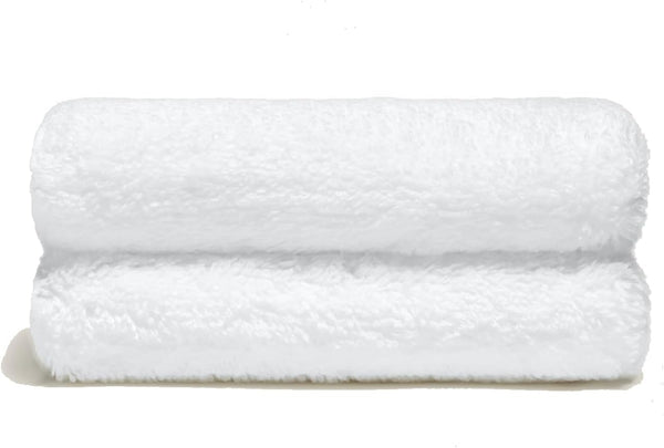 Italic Ultraplush Australian Cotton Washcloths - Set of 2 Luxury Plush Face