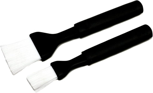 Chef Craft Classic Plastic Basting Brush Set, 2 Piece, 8 and 9 inch, Black