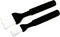Chef Craft Classic Plastic Basting Brush Set, 2 Piece, 8 and 9 inch, Black