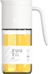 Zuutii Olive Oil Dispenser Bottle 18.6oz Auto Flip Glass Vinegar Bottle with