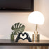 Generic Heart Hands Sculpture Decor, Love Hand Statue Room Decoration, Love Finger Sculpture for Shelf Coffee Table