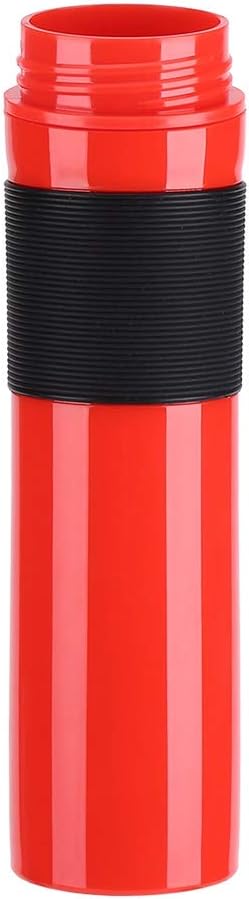Portable Coffee Press - Travel Drinking Cup, French Press Coffee Maker Suitable for Office Outdoor Vacation (Red)