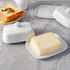 Cangfort Countertop, Counter Butter Dishwith Lid for Ceramics Butter Keeper Holder With Airtight Cover,Butter Container