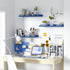 Set 3 RYOFOBETTO Floating Shelves, Bathroom Decor Shelves Over Toilet, Farmhouse Wall Shelves for Living Room, Bedroom