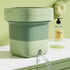 11L Portable Washing Machine with Foldable Design, 3 Cleaning Modes for Baby Clothes, Underwear, and Small Items (Blue)