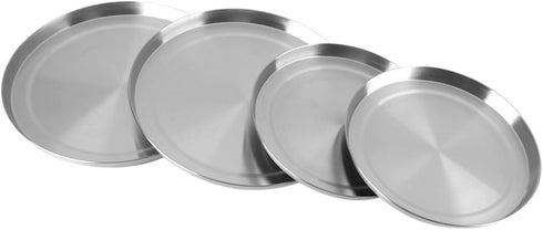 Dioche Electric Stove Covers, 4Pcs/Set Stainless Steel Kitchen Stove Top Protectors for Cooking